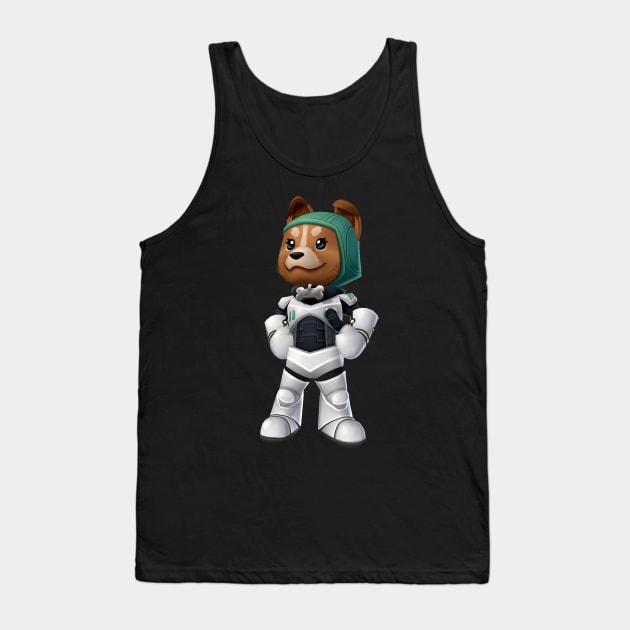 Beach Buggy Racing 2 Cmdr. Nova Tank Top by Vector Unit